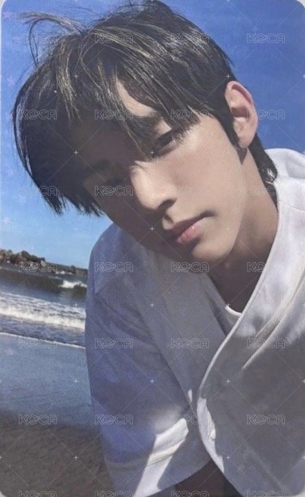 Sparkling Blue 日咖 特典卡  正面