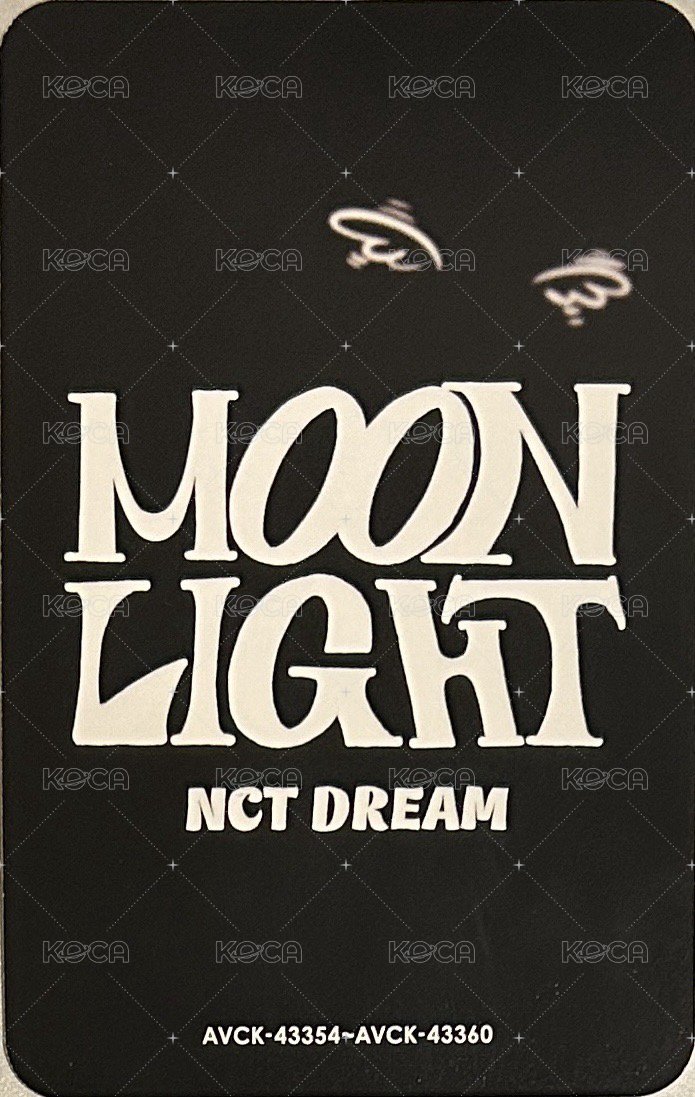 Moonlight 專輯卡 poster ver 背面