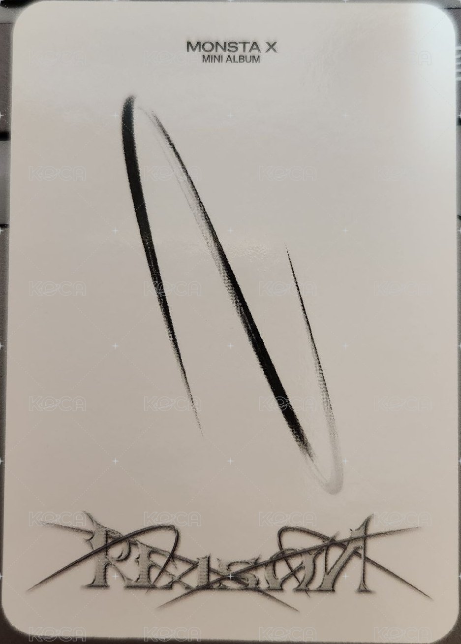 迷你13輯 專輯卡 雙人卡 背面