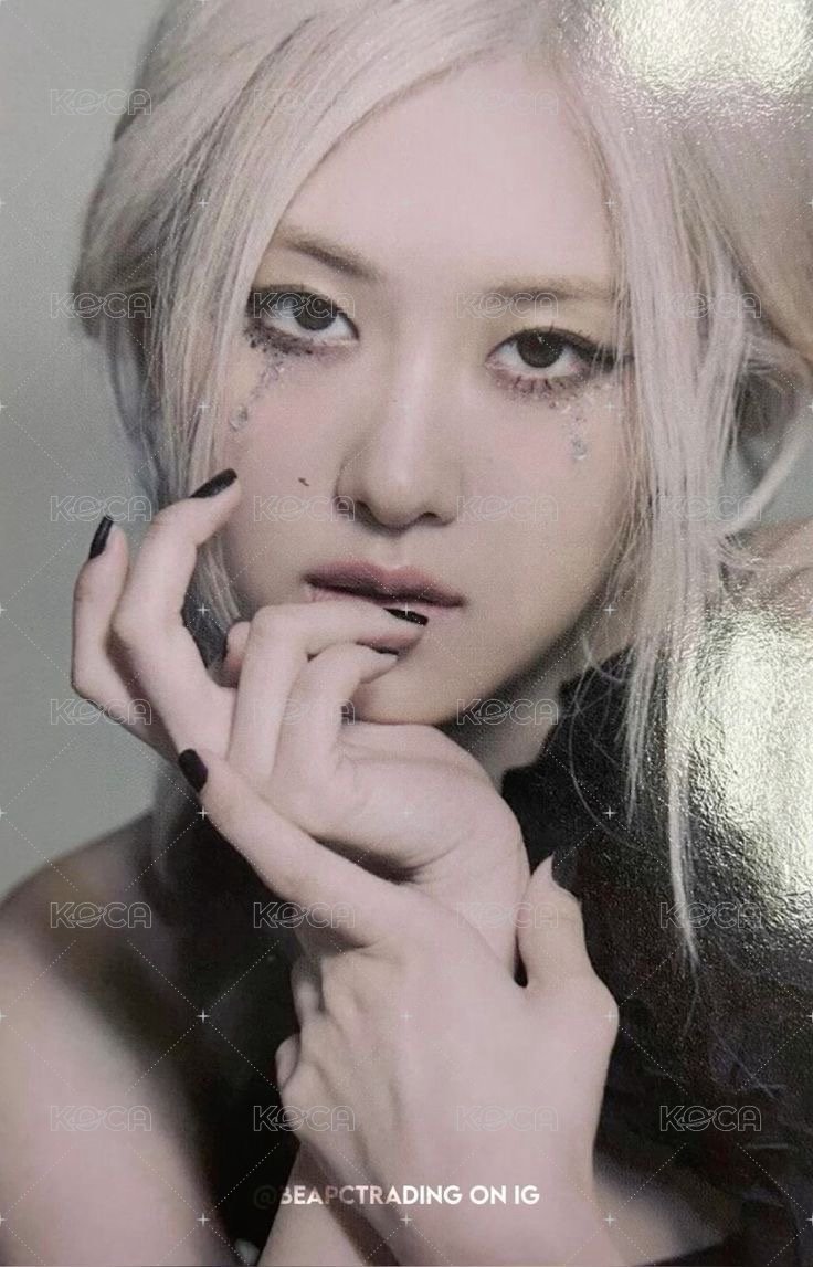 BORN PINK yg 特典卡 Digipack A ver. 正面