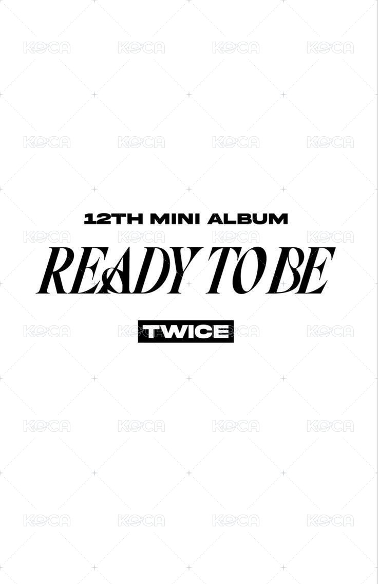 READY TO BE wm 特典卡  背面