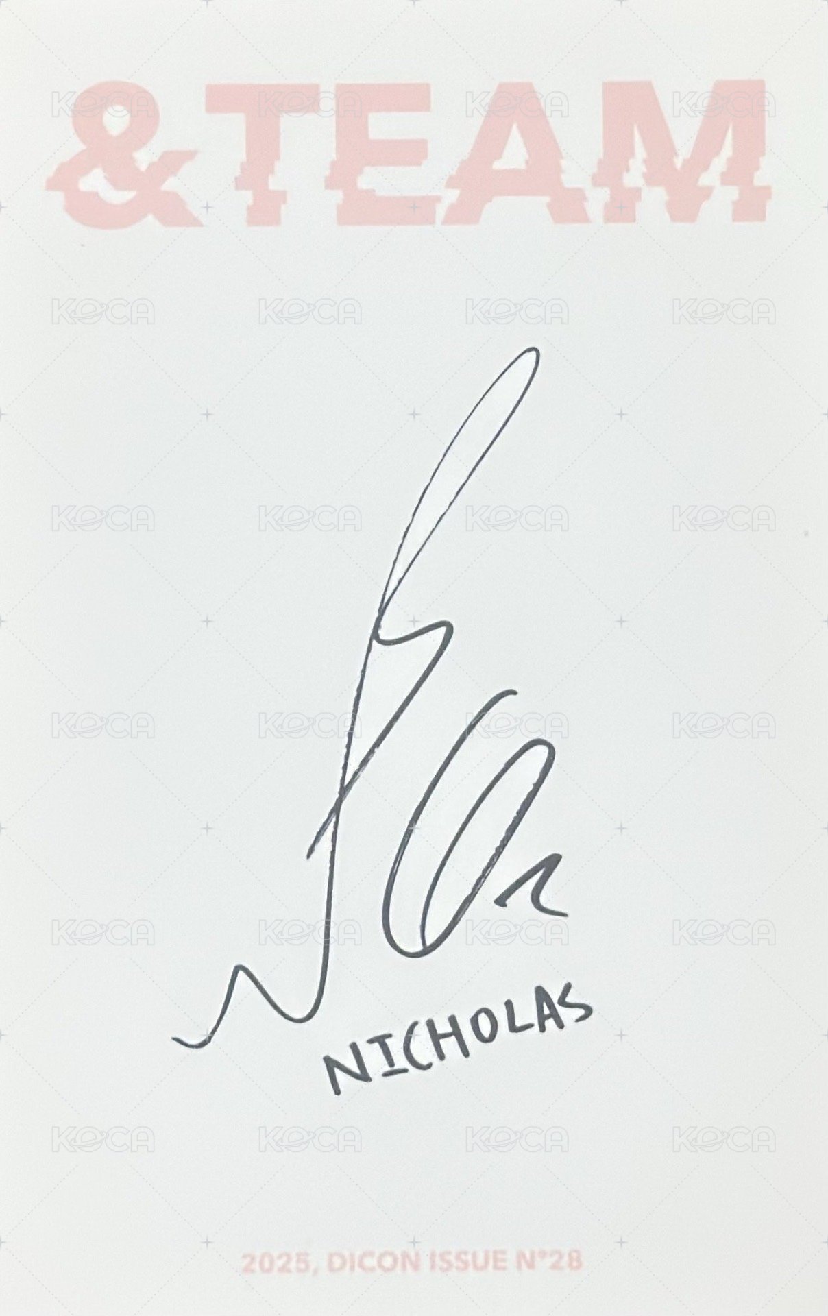 D社 雜誌卡 B-TYPE 背面