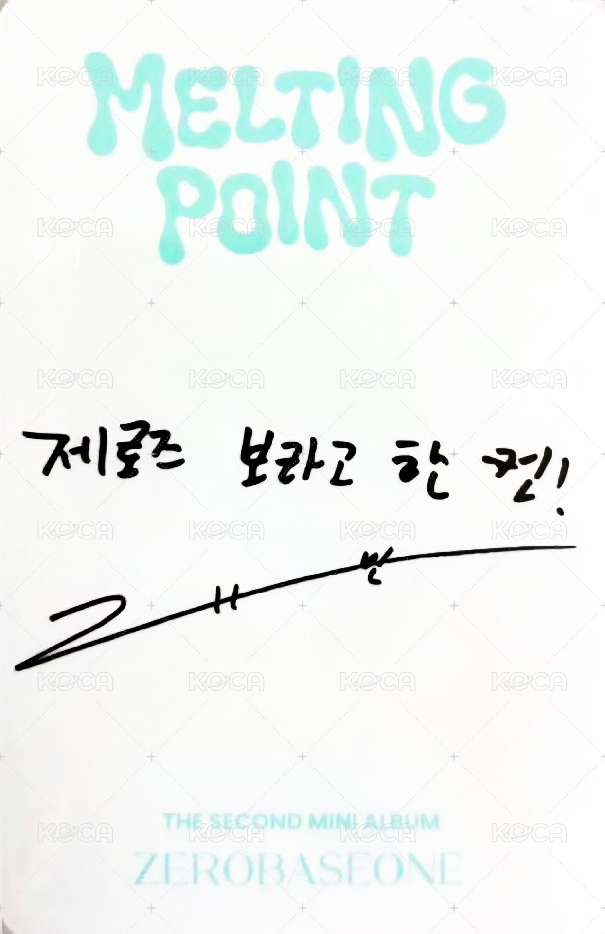 迷二 專輯卡 MYSTERY ver. 背面