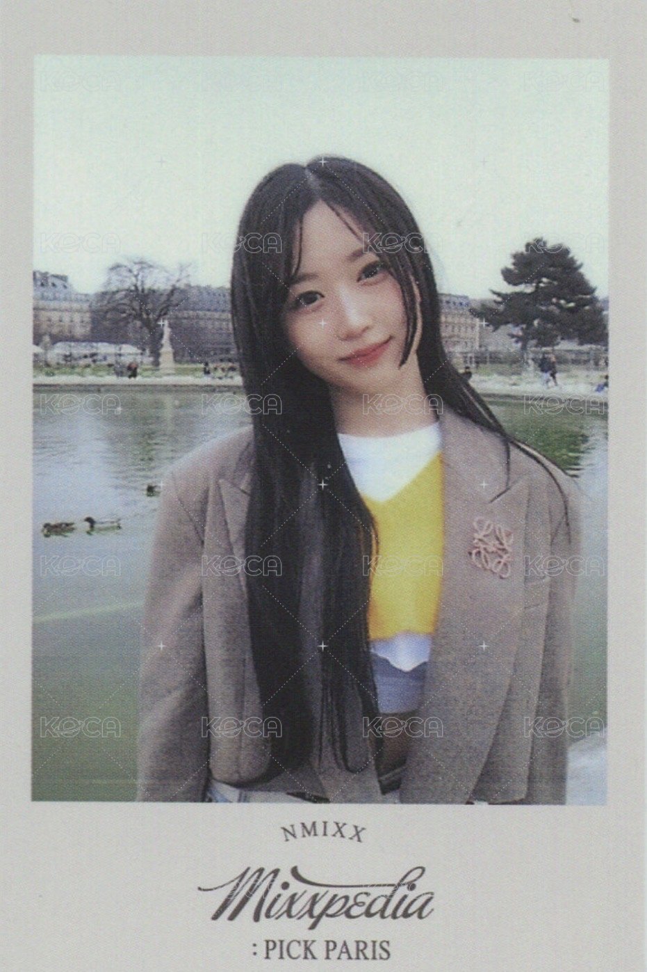 巴黎PB sw 特典卡  正面