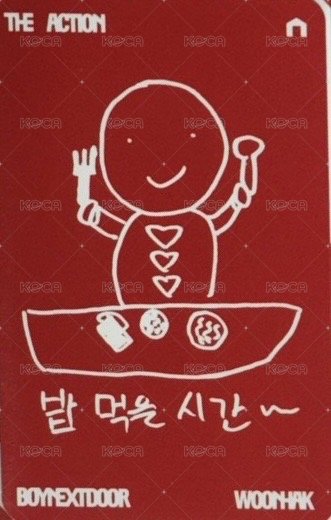 The Action 專輯卡 Play Ver. 背面