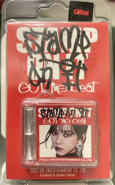 Got stamp on it smini 冬柚全新未拆單封