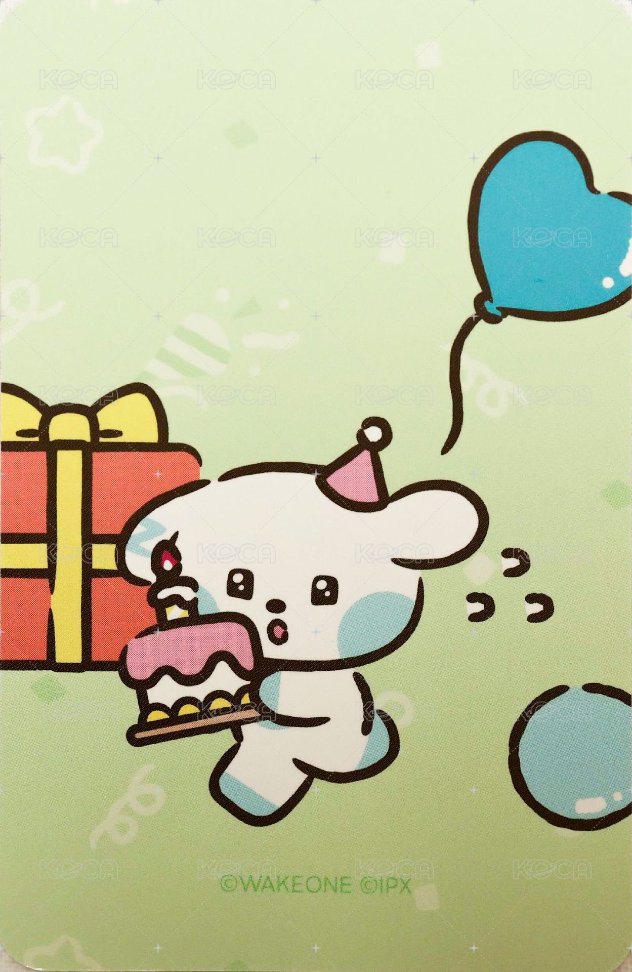 zeroni HOME PARTY  滿額卡  背面