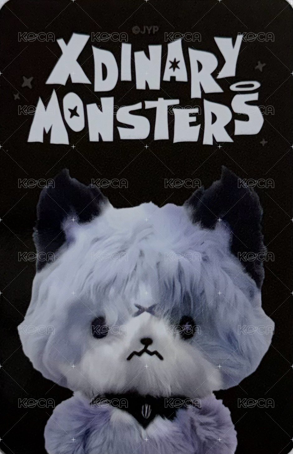 <Beautiful Mind>World Tour 周邊卡 卡套小卡 背面