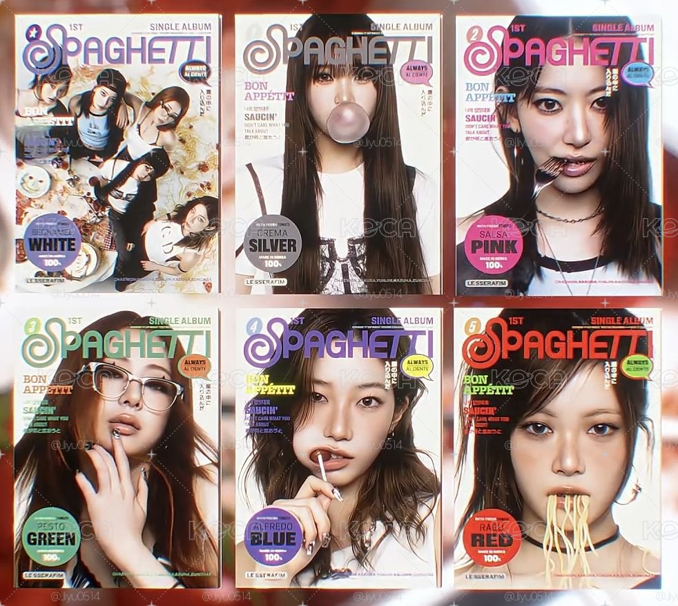[現貨][無特典未拆專] 單曲一輯 SPAGHETTI (單封／Compact Ver.)