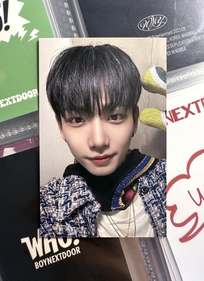 ✴️ WHO! 日咖 幸運卡 狗耳明宰鉉