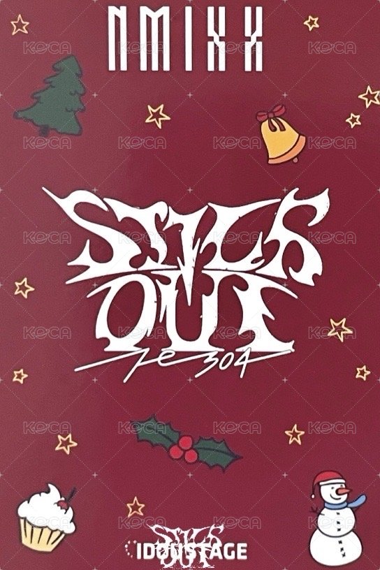 STICK OUT 愛豆驛站 2.0 簽售卡 賽車薛 背面