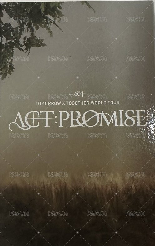 24’巡迴 入場卡 / 場限卡 首爾安可 MOA ZONE 背面