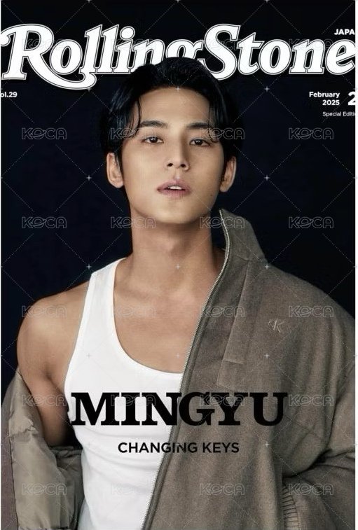 Rolling Stone Japan vol.29 2025年2月号 増刊 特別版 Mingyu