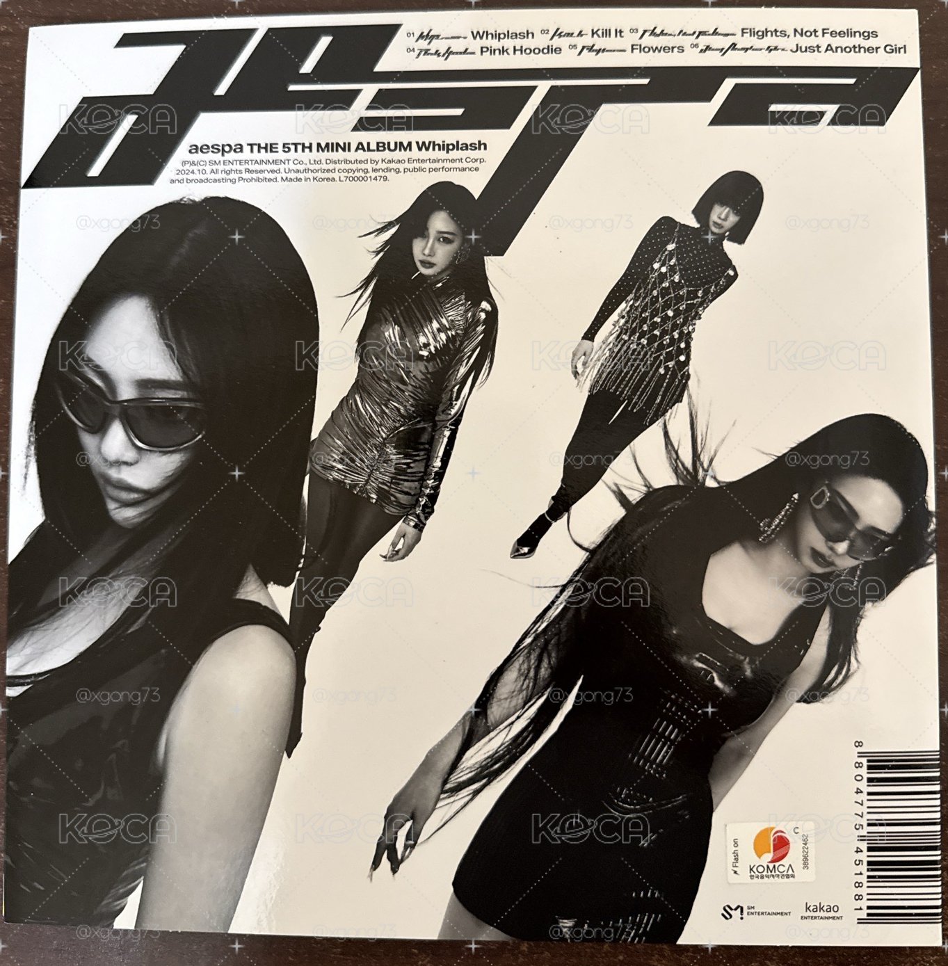 Aespa the 5th mini album whiplash