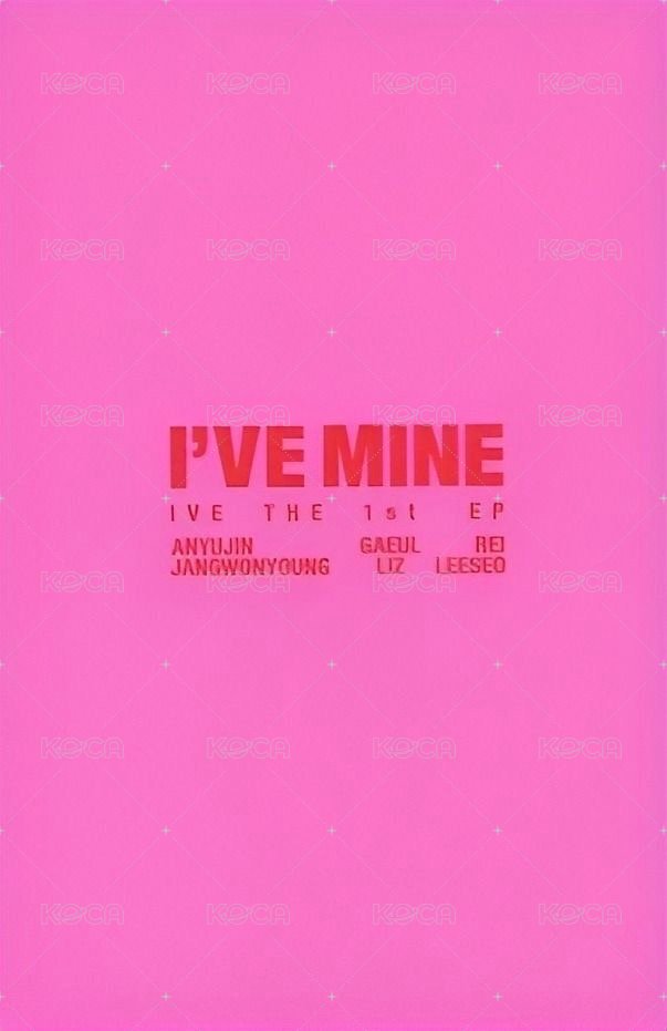 I'VE MINE 專輯卡 EITHER WAY ver. 專卡 背面