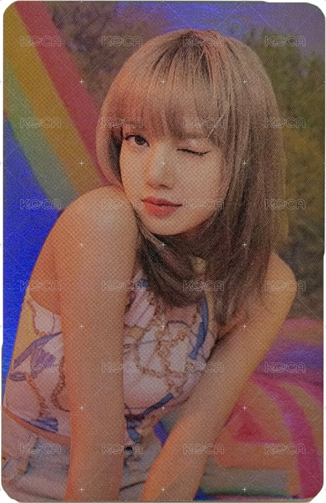 Square Up 周邊卡 聖誕限定歌詞卡 正面