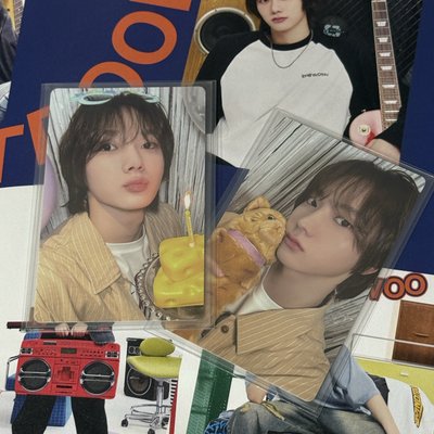 朴成淏 sungho 生日卡2張