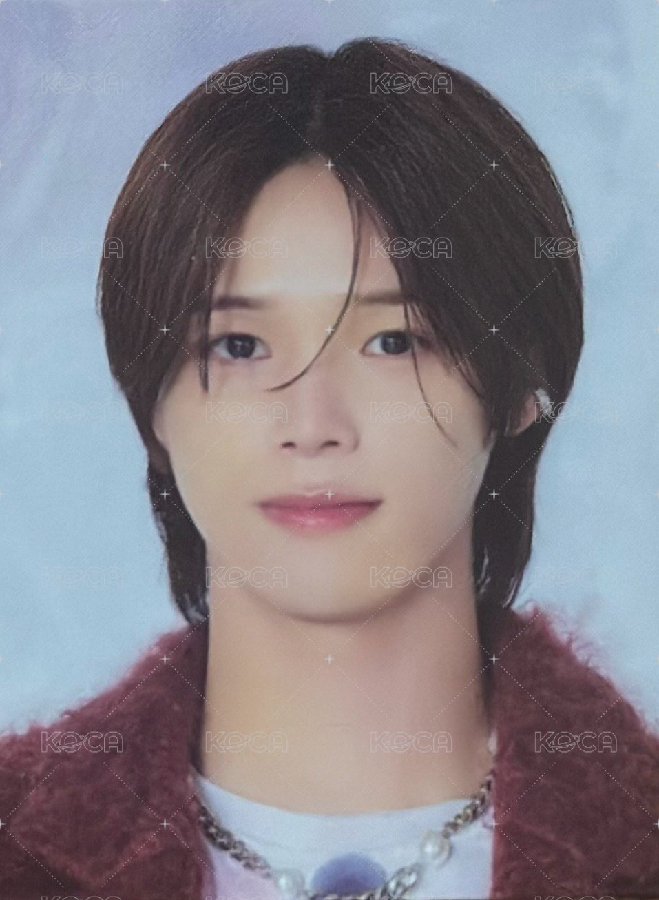 2025年曆 年曆卡 證件照A 正面