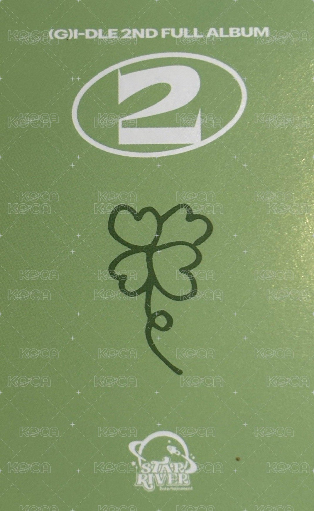 正規二 sr 3.0 幸運卡  背面