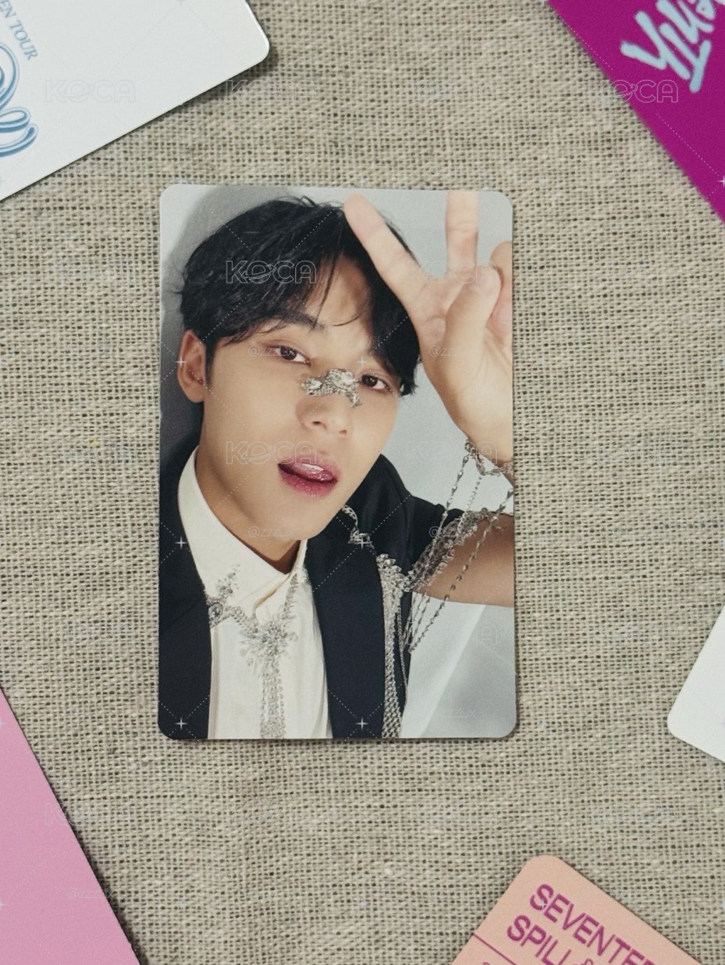 SEVENTEEN 珉奎 MINGYU 消費期限 A盤隨機卡 吐舌奎