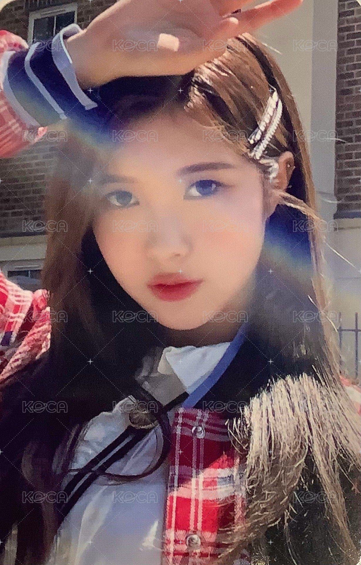 倫敦寫真 周邊卡 藍版卡套卡 正面