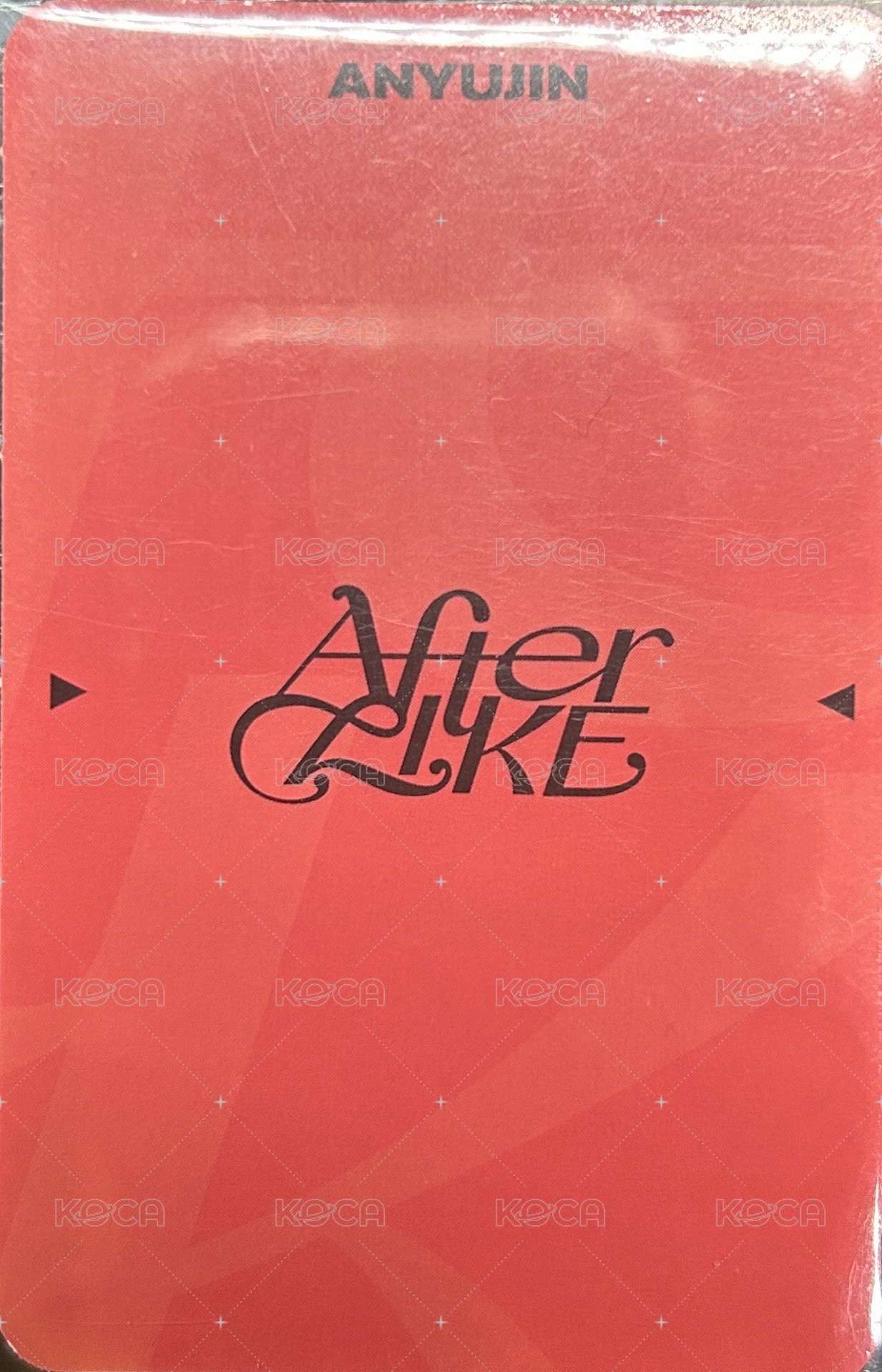 After LIKE 星船 1.0 特典卡  背面