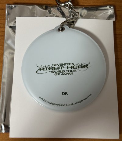 DK Right Here日巡小扇套