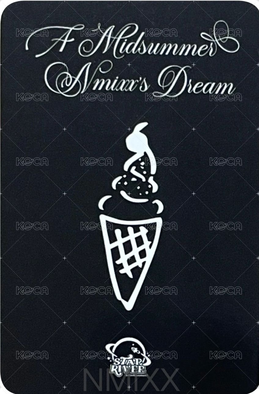仲夏夜 sr 5.0 幸運卡 冰淇淋 背面