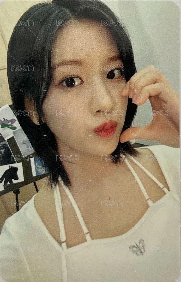 24’FM MAGAZINE IVE 隨機卡  正面