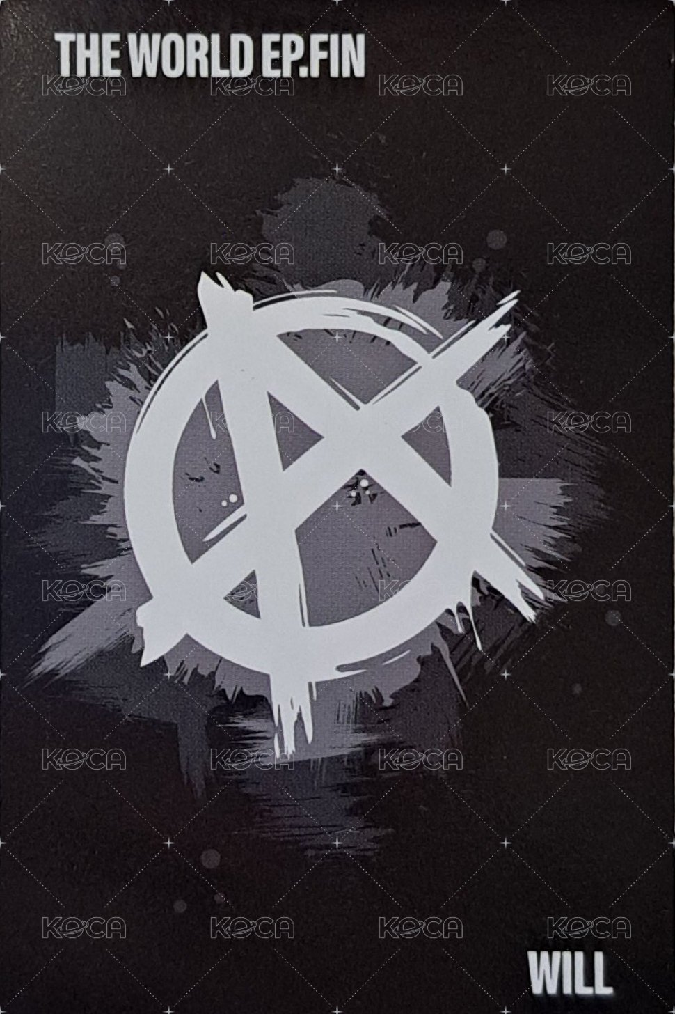 WILL 專輯卡 Platform ver. Image 背面