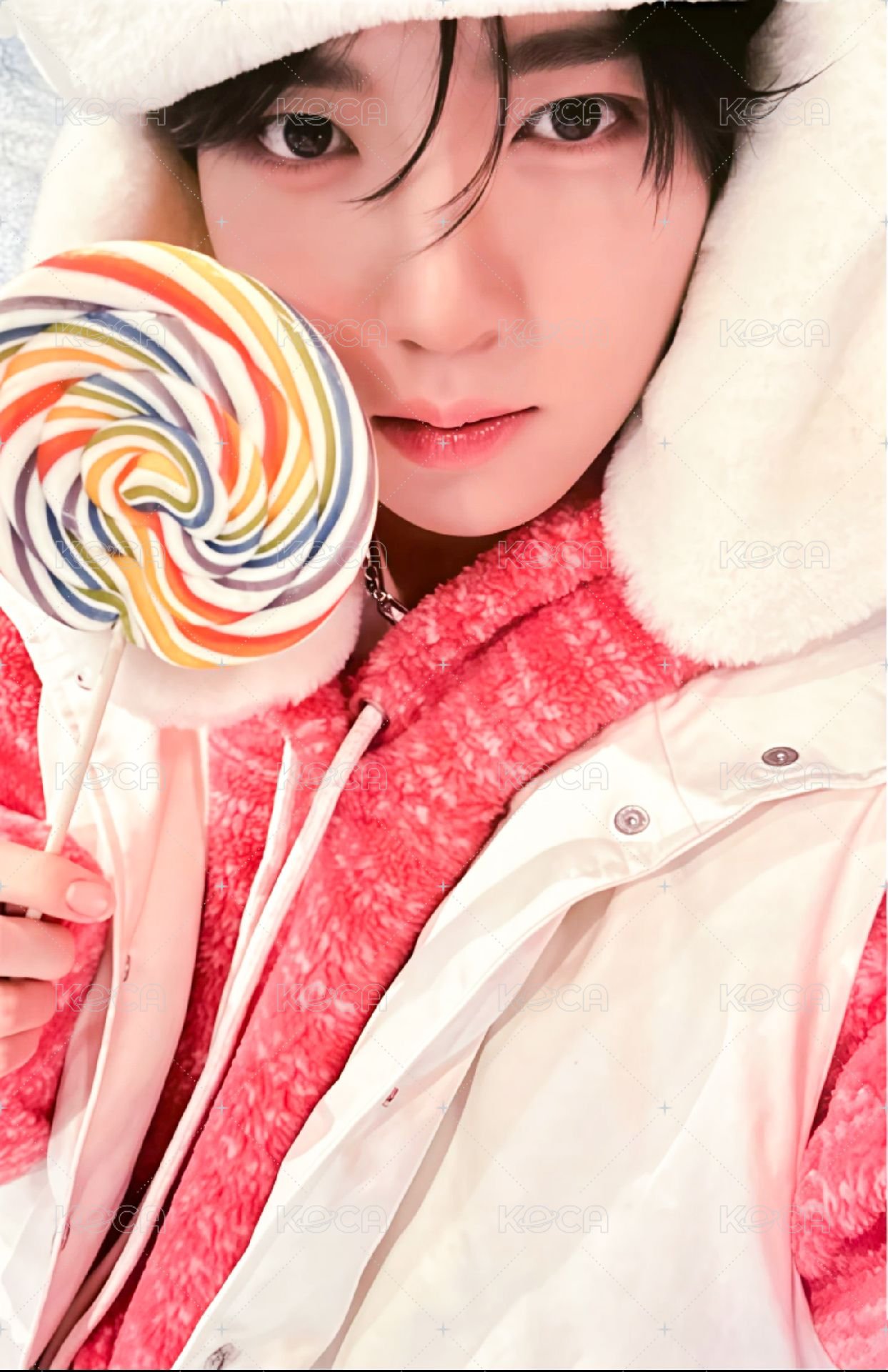 迷二 k4 特典卡 棒棒糖 ver. 正面