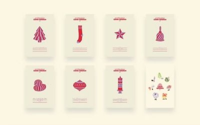 2021聖誕週邊 明信片組