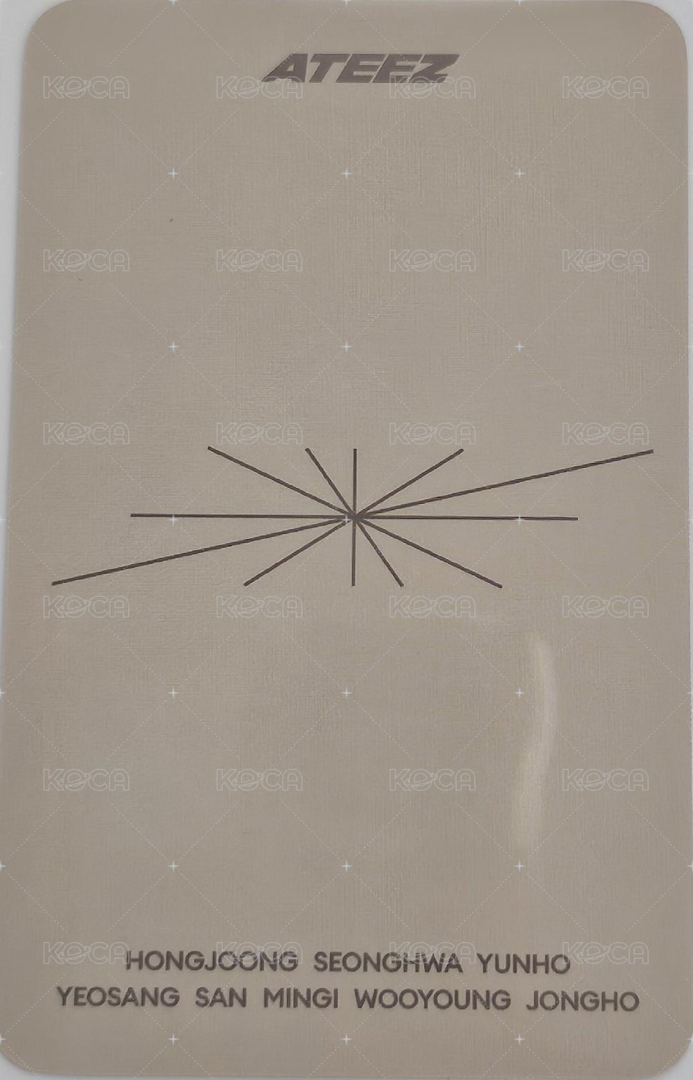 GH2 打歌卡 Mini Fanmeeting 背面