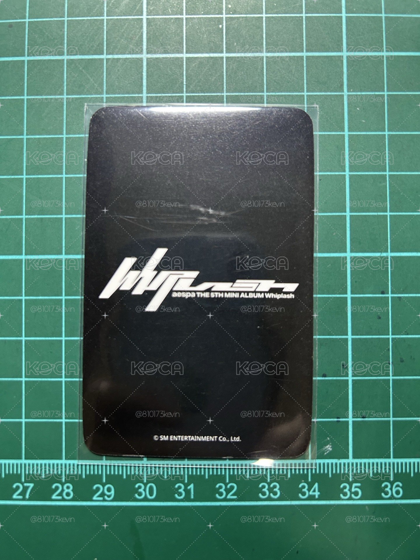 aespa whiplash 特典 soundwave Karina 