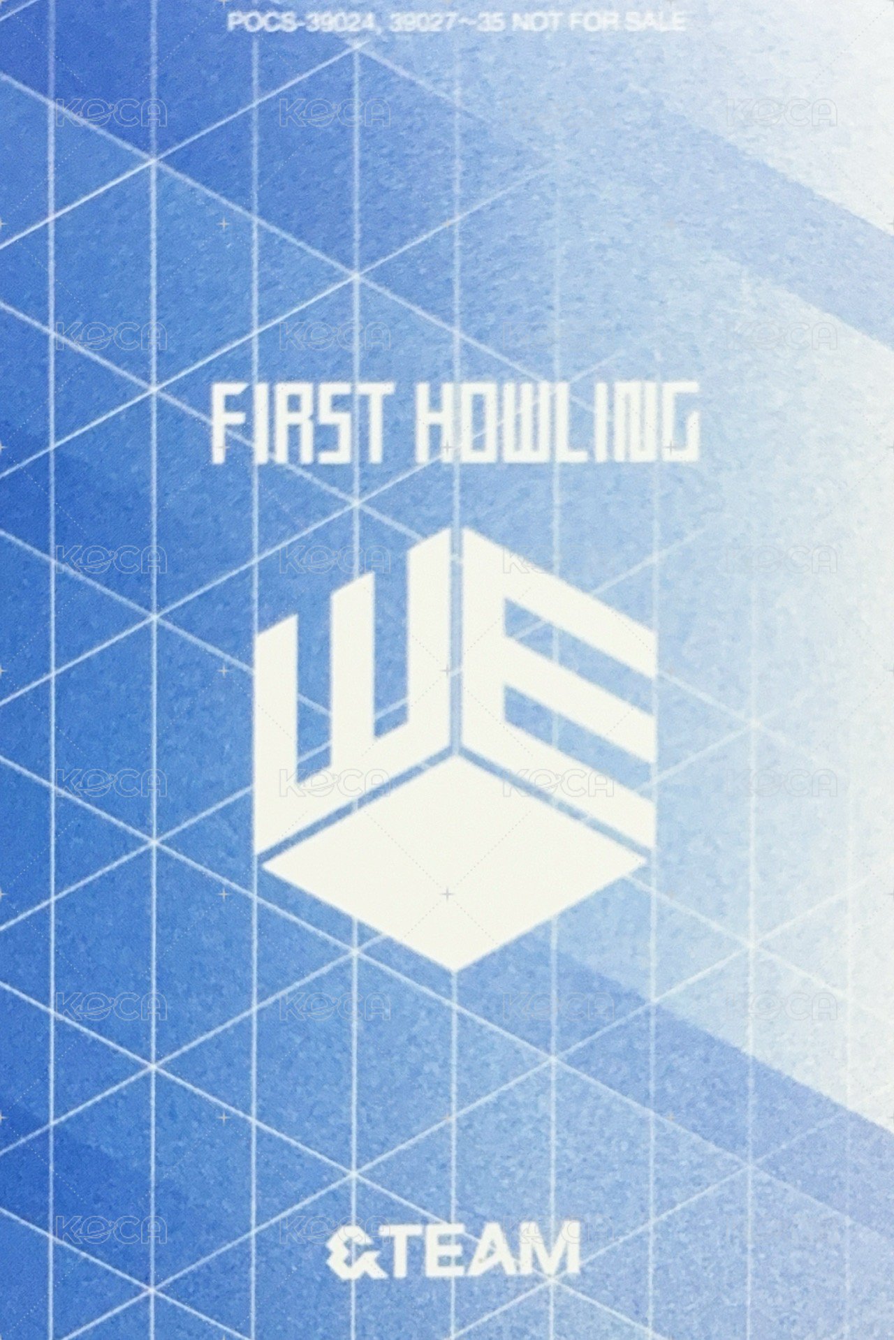 WE 專輯卡 初回限定A/單封 背面