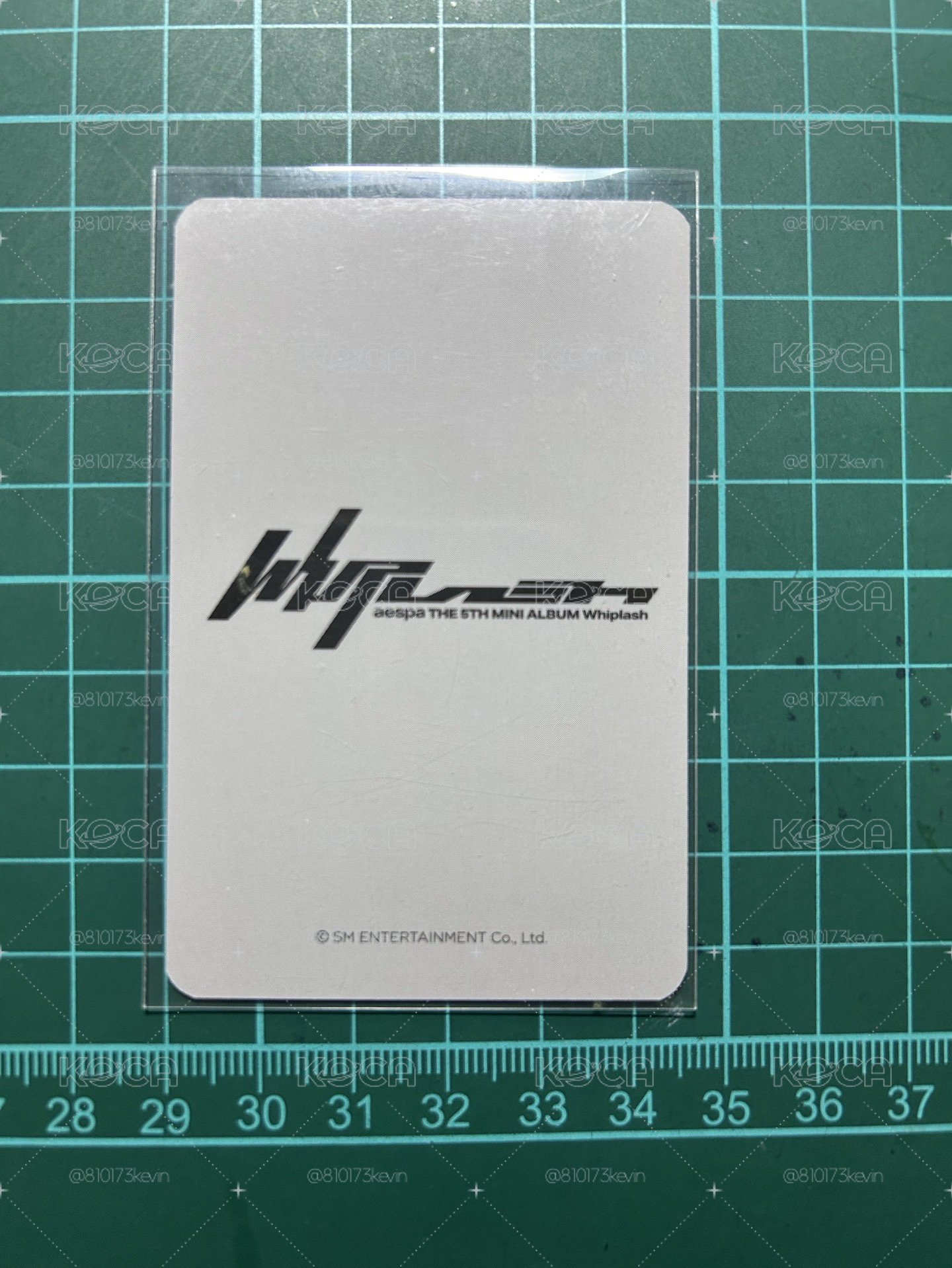 aespa whiplash ms幸運卡 寧