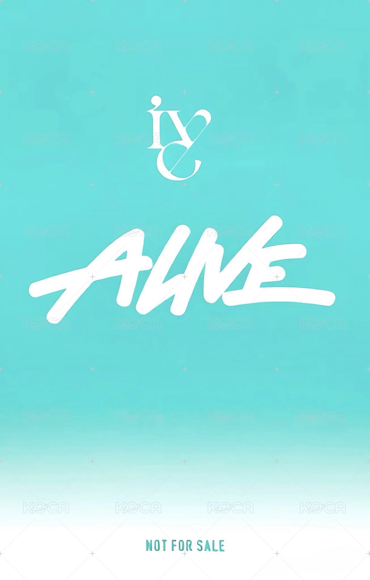 ALIVE 入場卡 / 場限卡 0819東京場限 背面