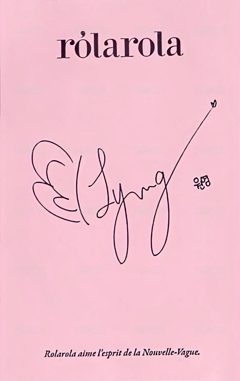 rolarola 代言卡 2.0 背面