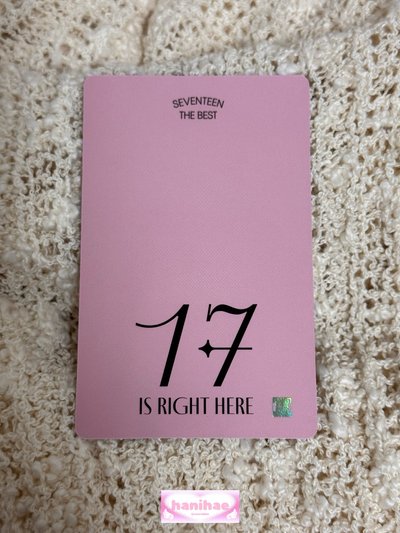 DINO 李燦 Wvs感謝祭 特典卡