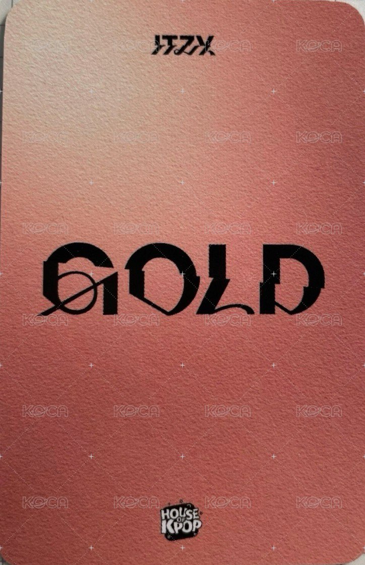 GOLD 迷九 HOK 簽售卡 拐杖糖 背面