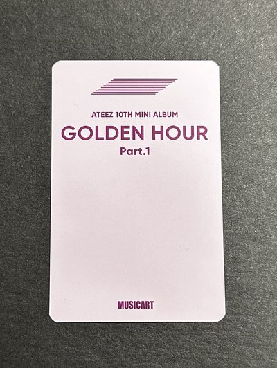 MUSICART LD 特典卡