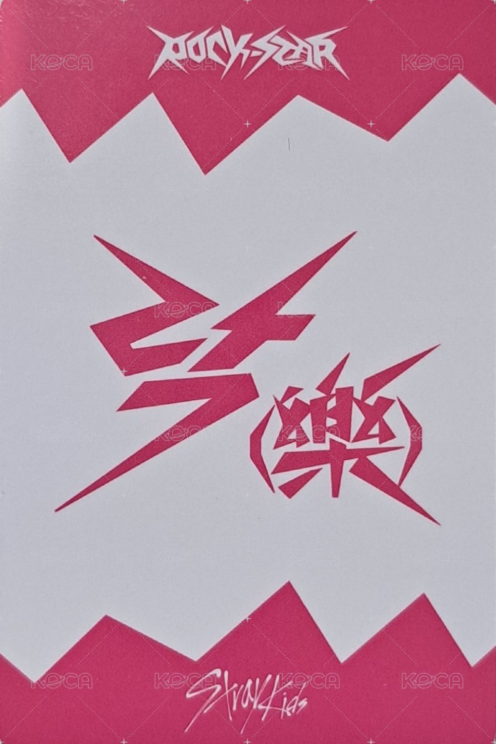 樂-STAR   1.0 快閃店 幸運卡  背面