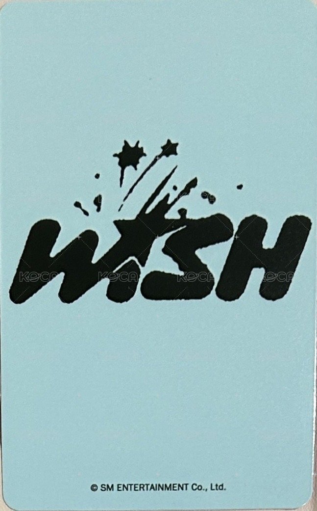 WISH kms 簽售卡 1.0 v1 背面