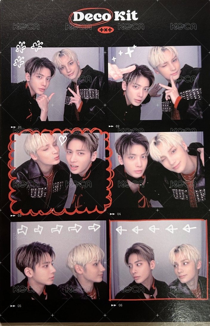 22 DECO KIT 人生四格卡  正面