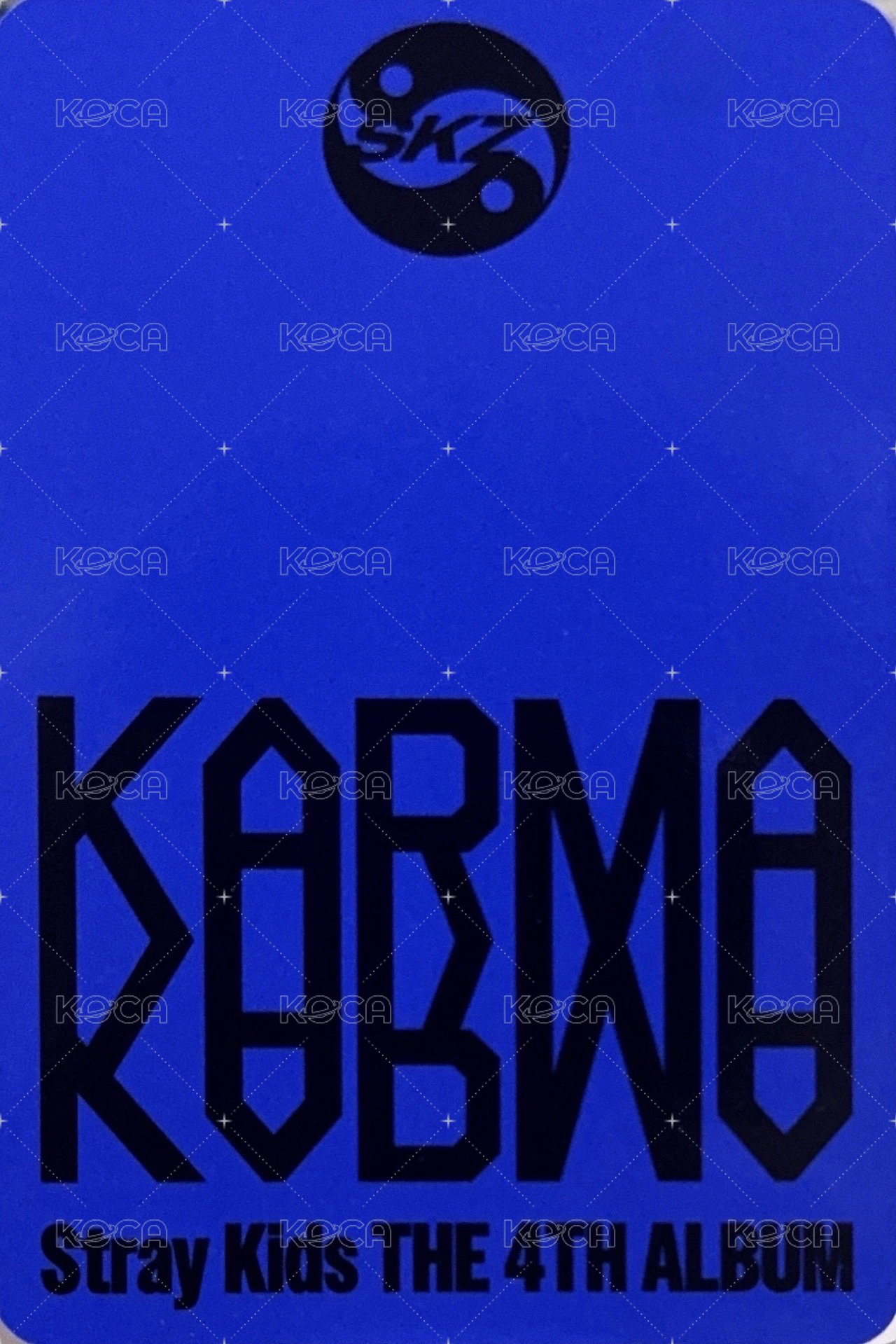 KARMA 專輯卡 Karma ver. 背面
