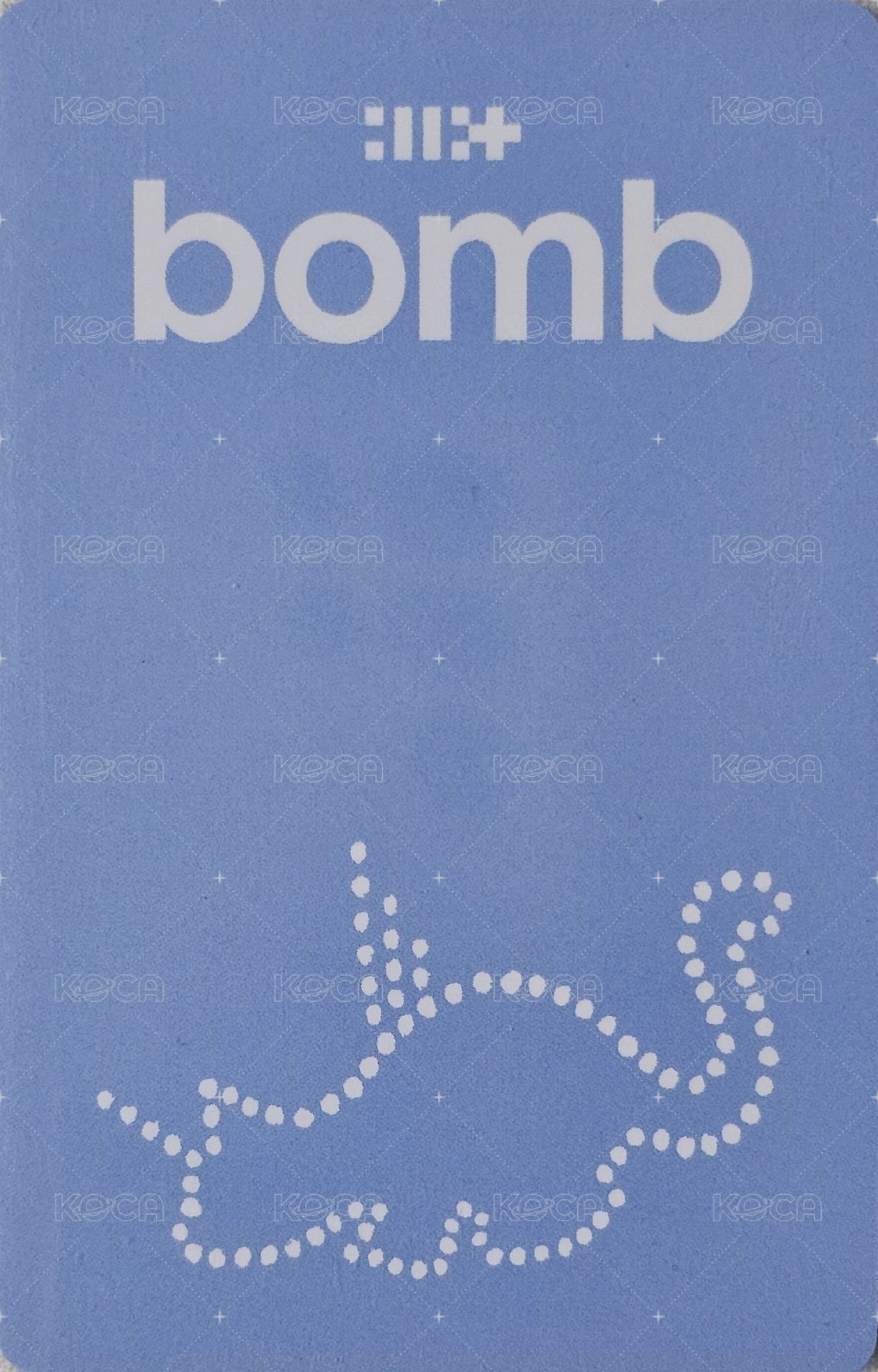 bomb yzy 3.0 幸運卡  背面