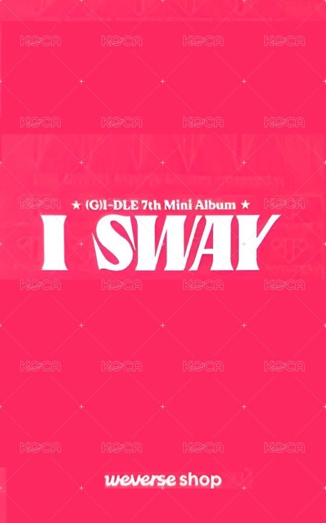 I SWAY wvs 特典卡 預售 ver.A 背面