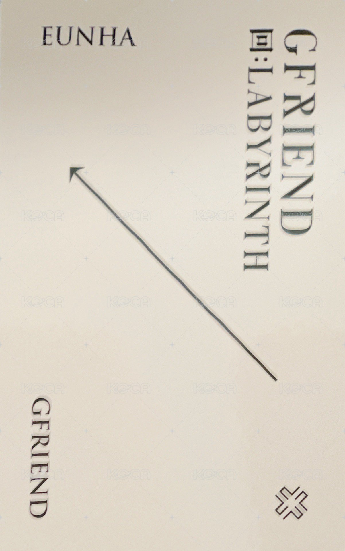 迷八 專輯卡 Crossroads ver. 背面