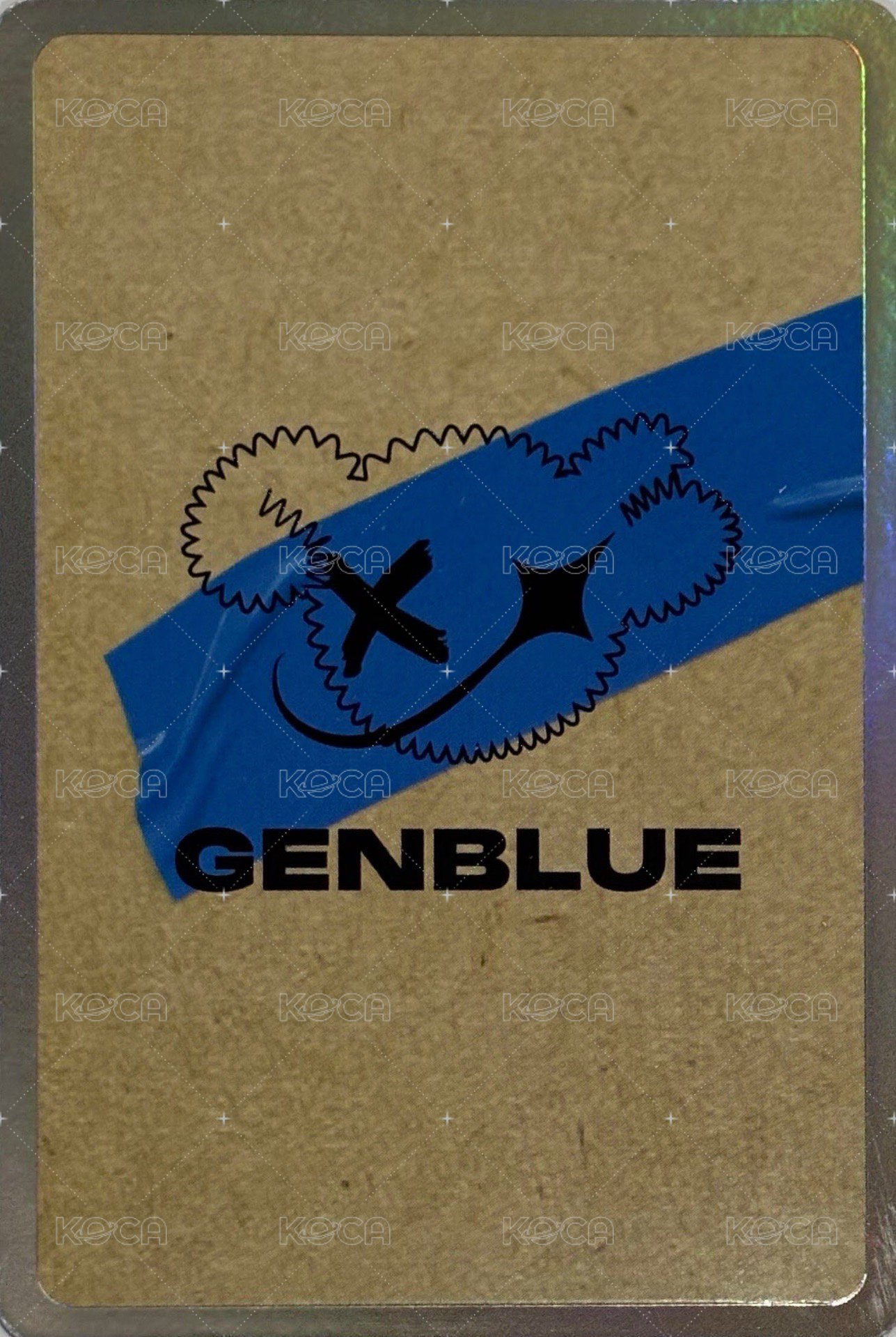 星動樂園 隨機卡 盲抽寫真卡 背面