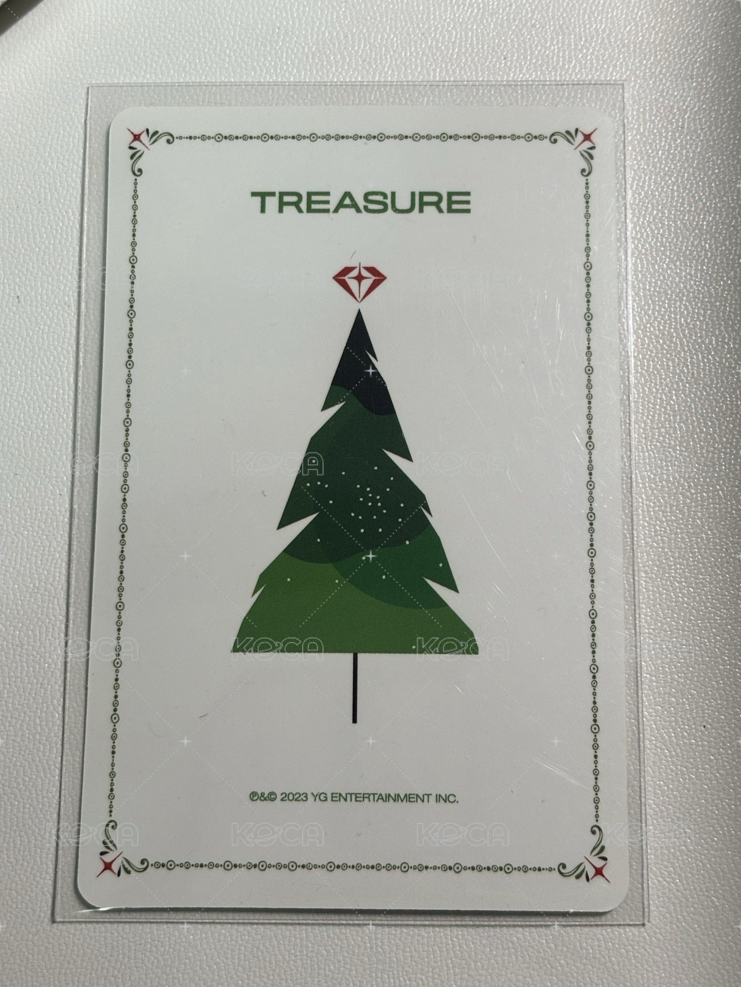 隨機卡 聖誕隨機卡 背面